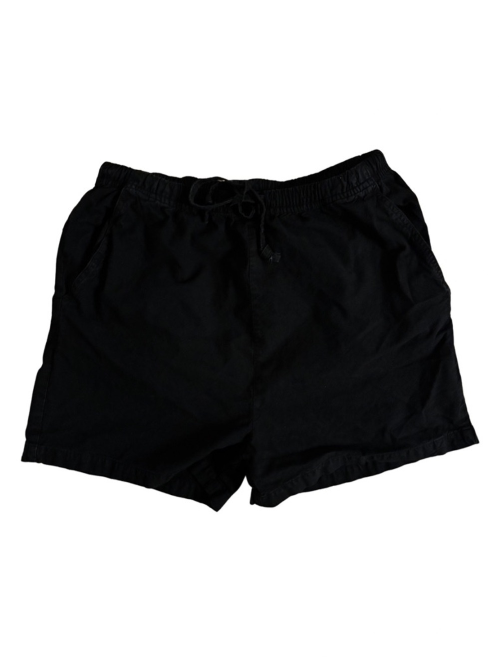 Body Basic 90’s Classic Black Drawstring Casual Shorts